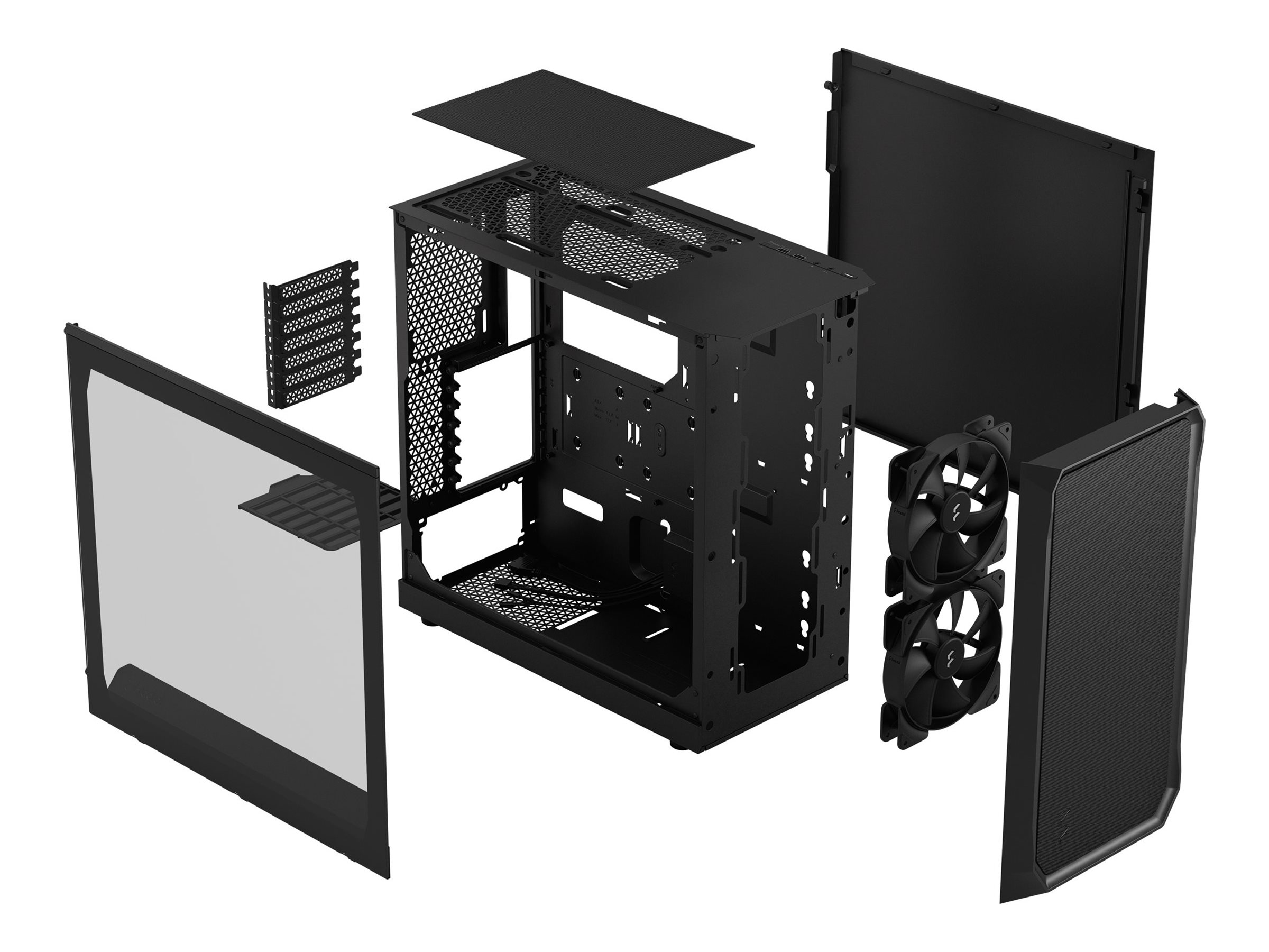 Fractal Design Focus 2 Tower ATX Sort - Image 2