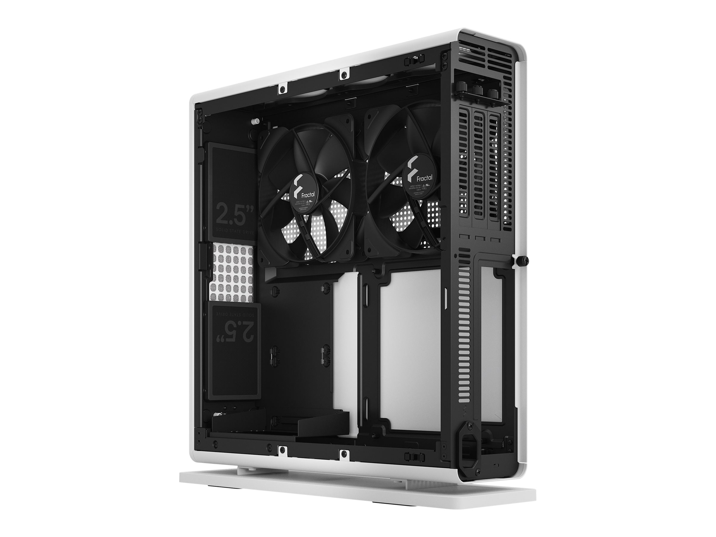 Fractal Design Ridge Lille formfaktor Mini ITX Hvid - Image 4
