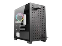 AZZA Elise Tower Micro ATX Sort Transparent