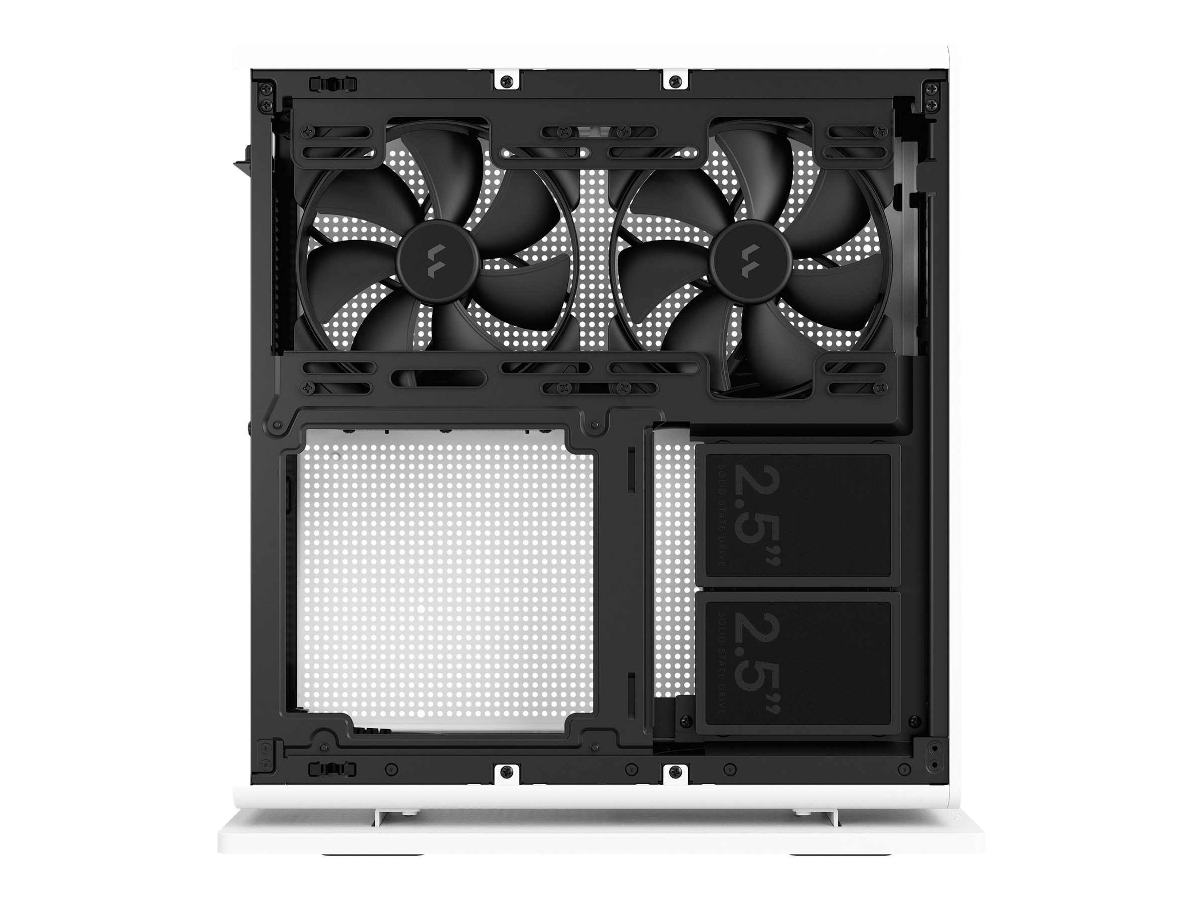 Fractal Design Ridge Lille formfaktor Mini ITX Hvid - Image 6