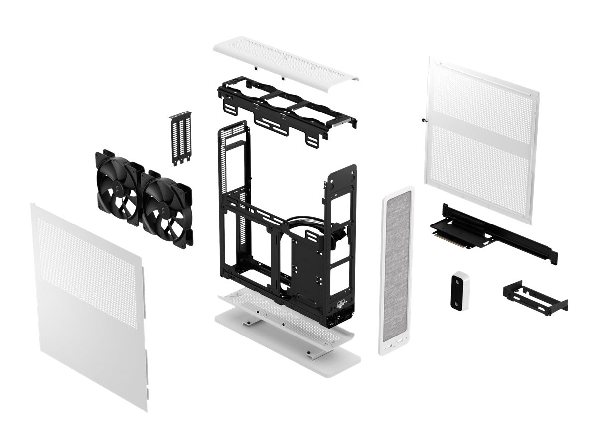 Fractal Design Ridge Lille formfaktor Mini ITX Hvid - Image 12