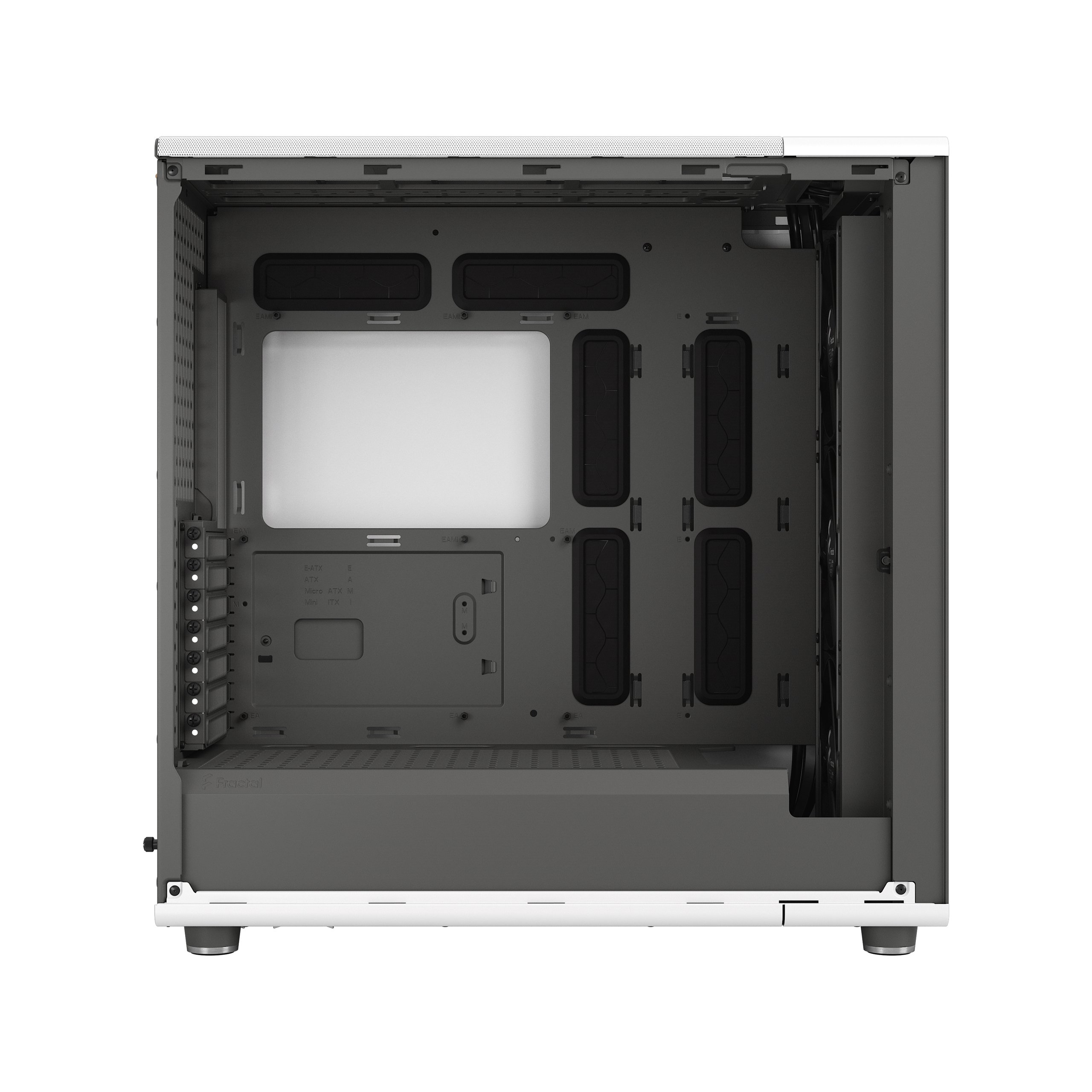 Fractal Design North XL Tårn Udvidet ATX Ingen strømforsyning Mesh Hvid - Image 4