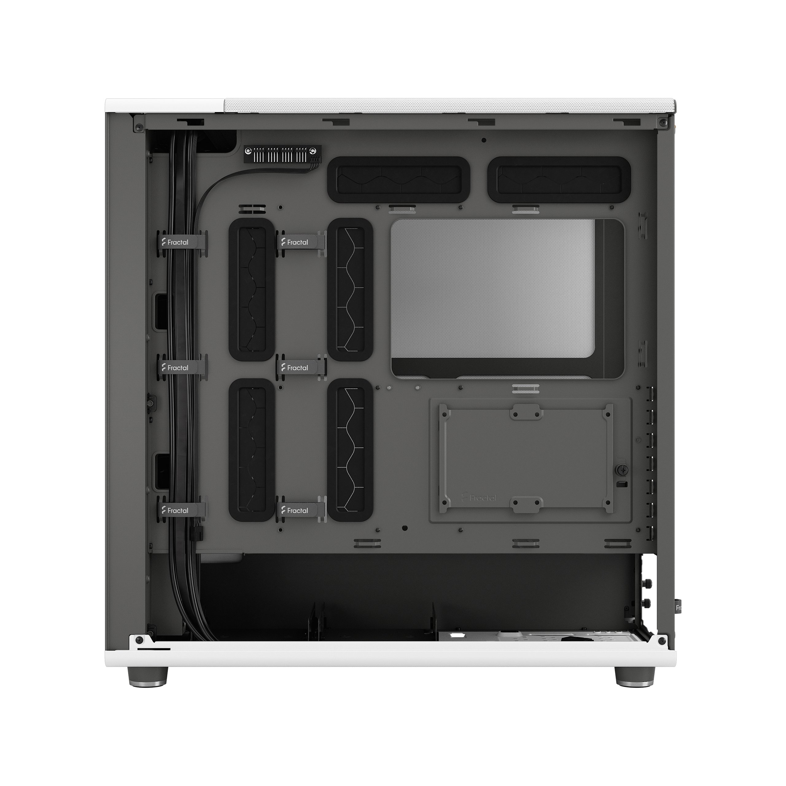 Fractal Design North XL Tårn Udvidet ATX Ingen strømforsyning Mesh Hvid - Image 5