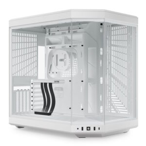 Hyte Y70 Tårn ATX Ingen Strømforsyning Snow White