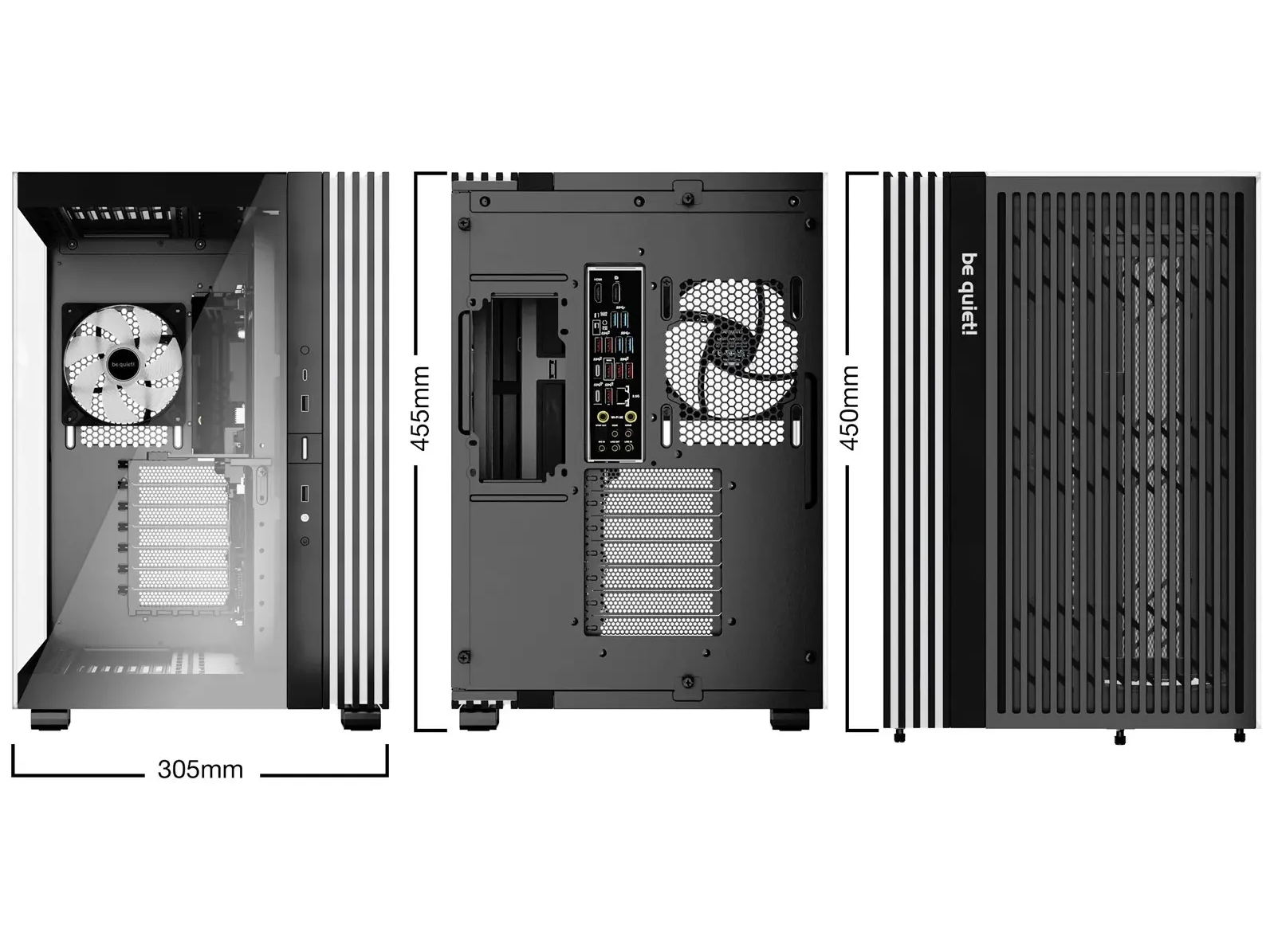 be quiet! Light Base 600 LX Tårn ATX Ingen strømforsyning Sort - Image 6
