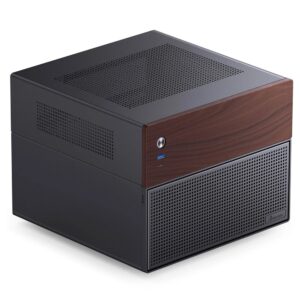 Jonsbo N4 NAS kabinet mATX Ingen strømforsyning Sort