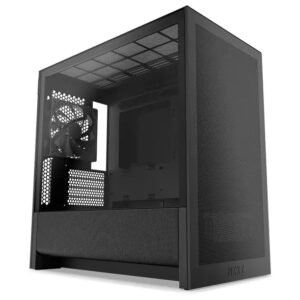 NZXT H3 Flow 2025 Tårn ATX Ingen strømforsyning Sort