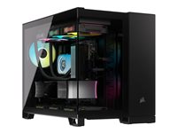 CORSAIR 2500X Tower Micro ATX Sort