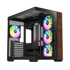 Thermaltake View 380 WS ARGB Tårn ATX Ingen strømforsyning Sort