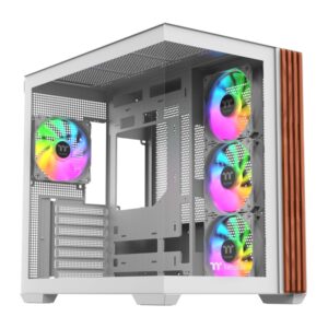 Thermaltake View 380 WS ARGB Tårn ATX Ingen strømforsyning Snow