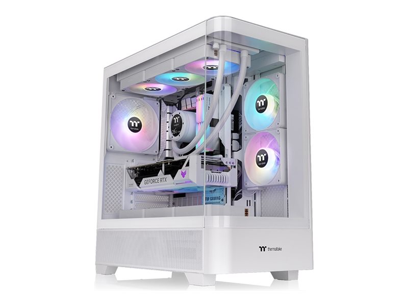 Thermaltake View 290 TG ARGB Midi Tower Hvid - Image 2