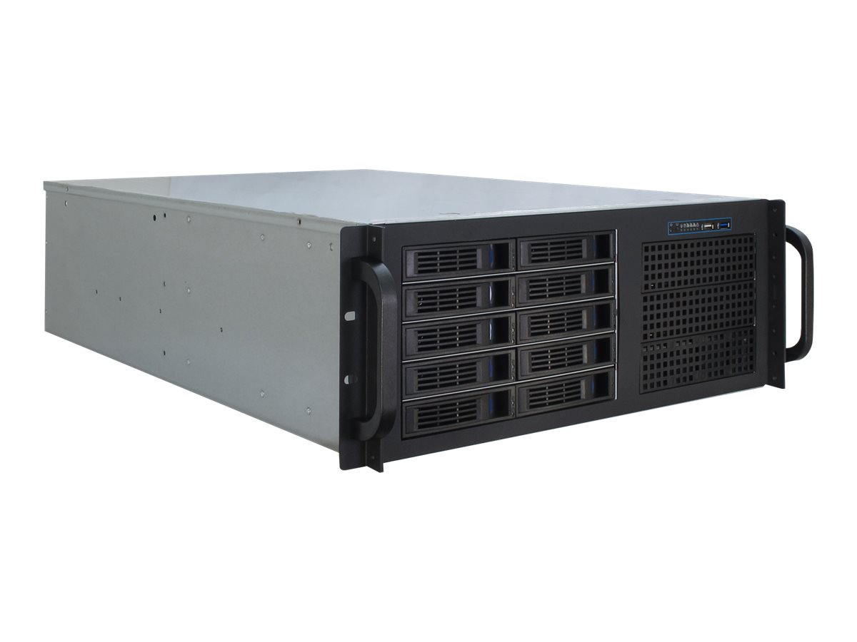Inter-Tech IPC 4U-4410 Rackversion Forlænget ATX / SSI EEB Sort - Image 2