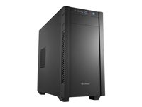 Sharkoon S1000 Tower Micro ATX Sort
