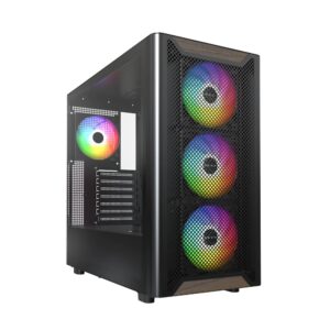 Montech XR Wood Tower ATX Sort