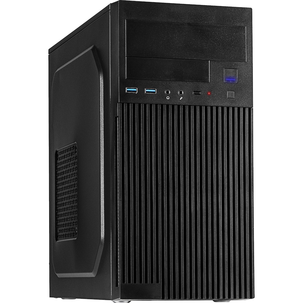 Inter-Tech IT-6521 Straight micro-ATX Ingen strømforsyning Sort - Image 6