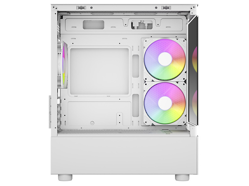 AeroCool Viewport Mini Tårn Micro ATX Ingen strømforsyning Hvid - Image 11