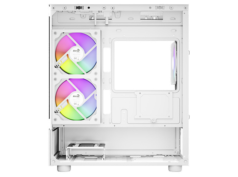 AeroCool Viewport Mini Tårn Micro ATX Ingen strømforsyning Hvid - Image 12