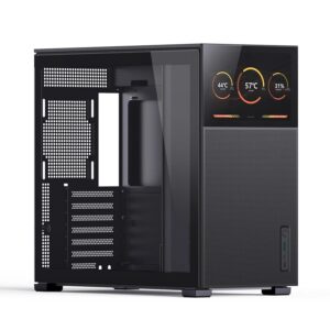 Jonsbo D41 Mesh Screen Tårn ATX Ingen Strømforsyning Sort