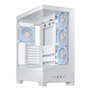 ASUS A31 Plus Tower ATX Hvid