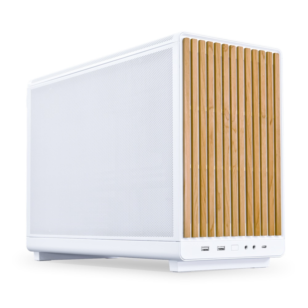 Lian Li Dan Case A3 mATX Wood Edition White