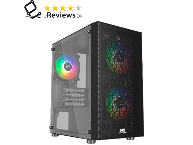 Nordic Gaming Mjolner RGB Mini Tower micro-ATX Sort - Image 17