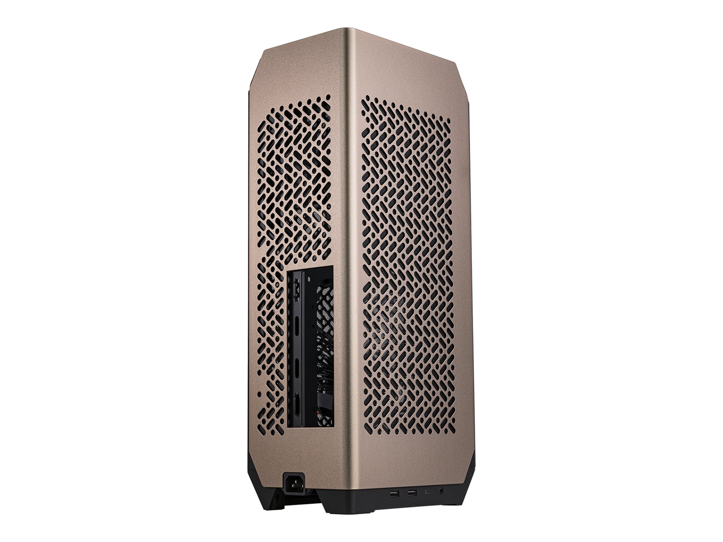 Cooler Master NCORE 100 MAX Ultralille formfaktor ITX 850Watt Strømforsyning Guld - Image 6