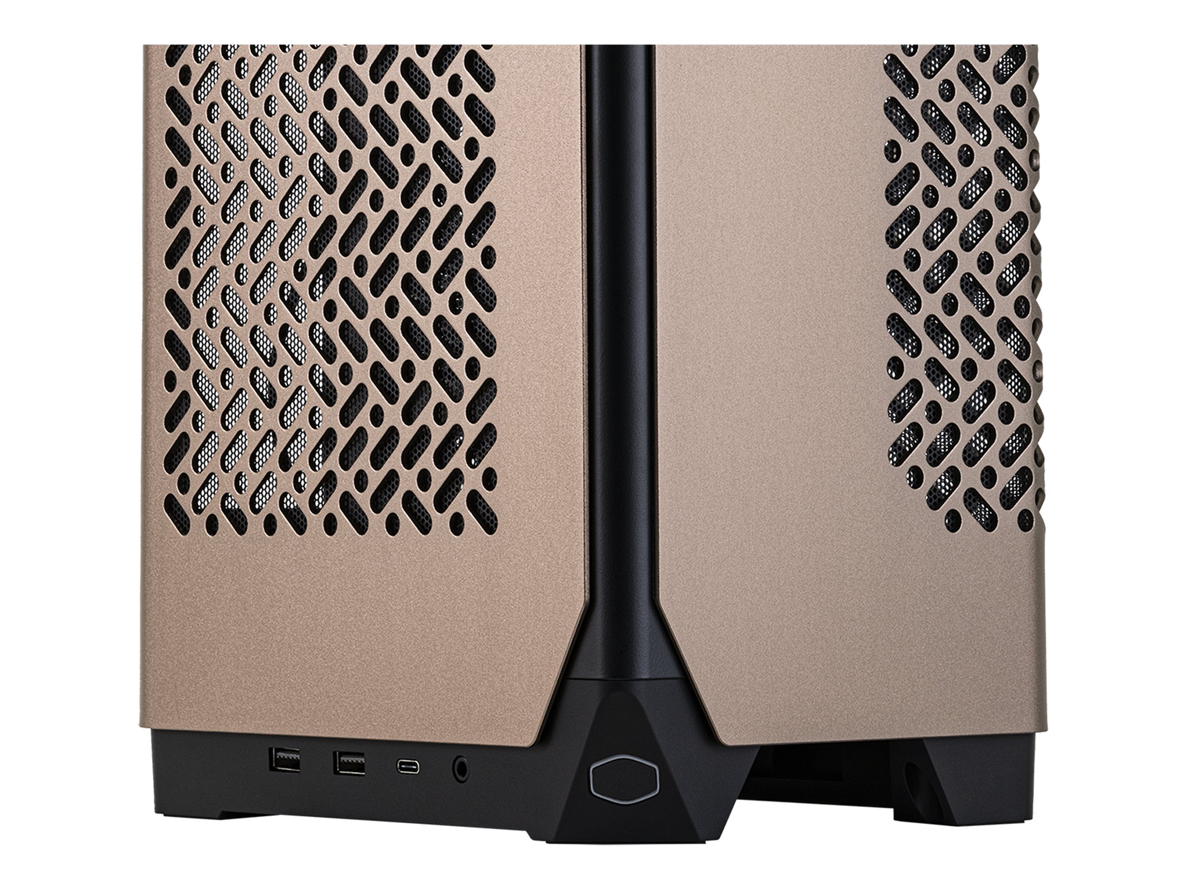 Cooler Master NCORE 100 MAX Ultralille formfaktor ITX 850Watt Strømforsyning Guld - Image 10
