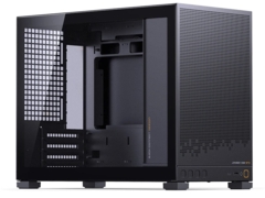 Jonsbo D32 STD Black Tårn Micro ATX Ingen strømforsyning Sort